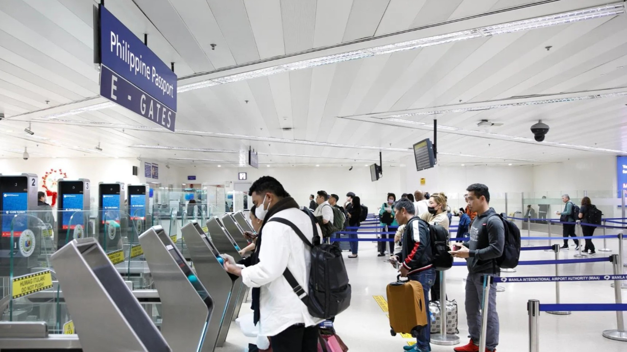 MNL Manila airport passport gates