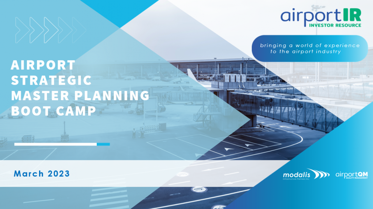 Title Image Airport Master Planning Boot Camp v9