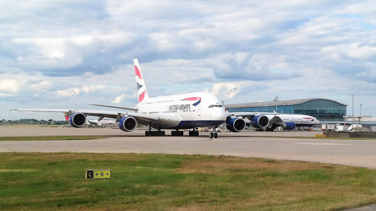 mod BA A380 London Heathrow LR Kevin Rozario