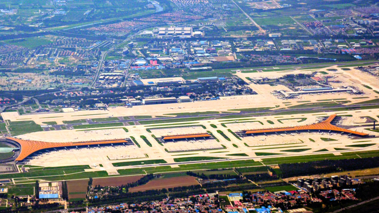 mod Beijing Capital Airport BCIA Aerial By AcidBomber Wikipedia