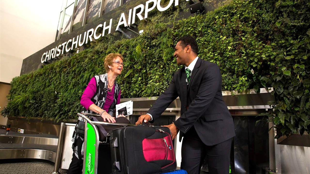 mod Human Touch Christchurch Airport Helping Hand