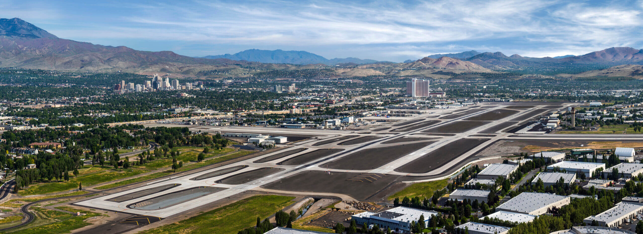 mod Reno Airport aerial