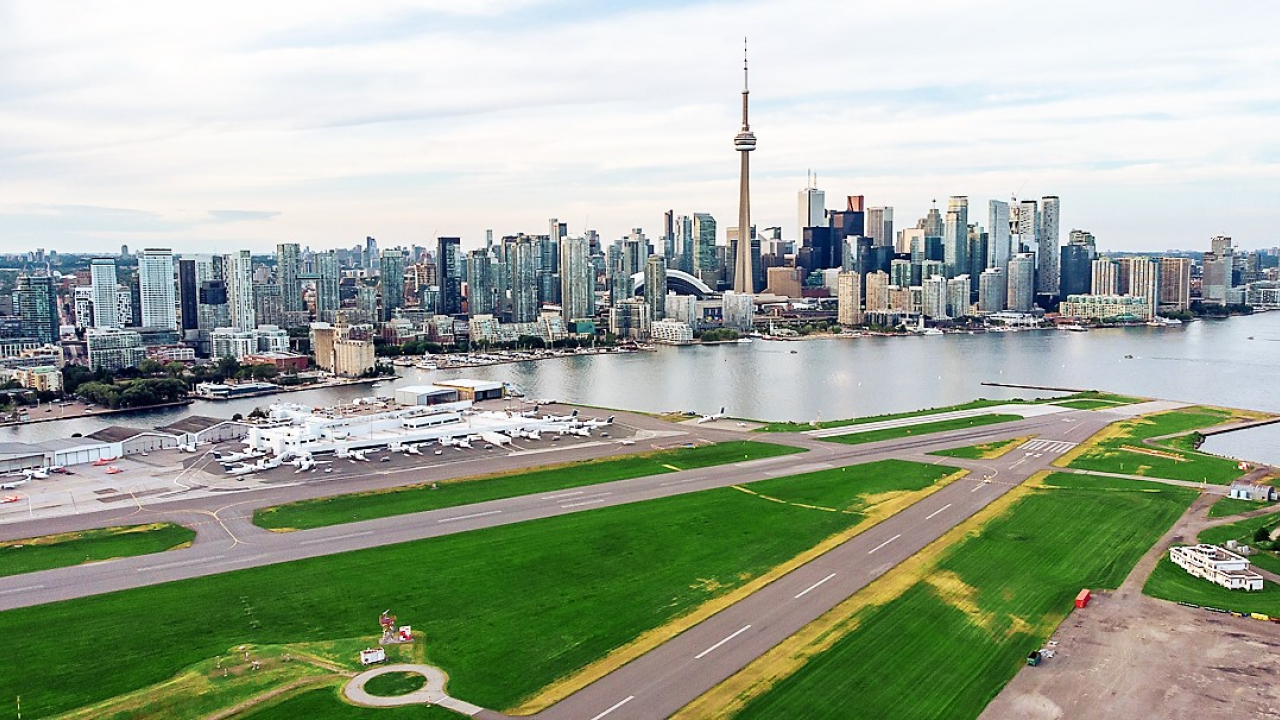 mod YTZ Toronto City Airport Nieuport Aviation