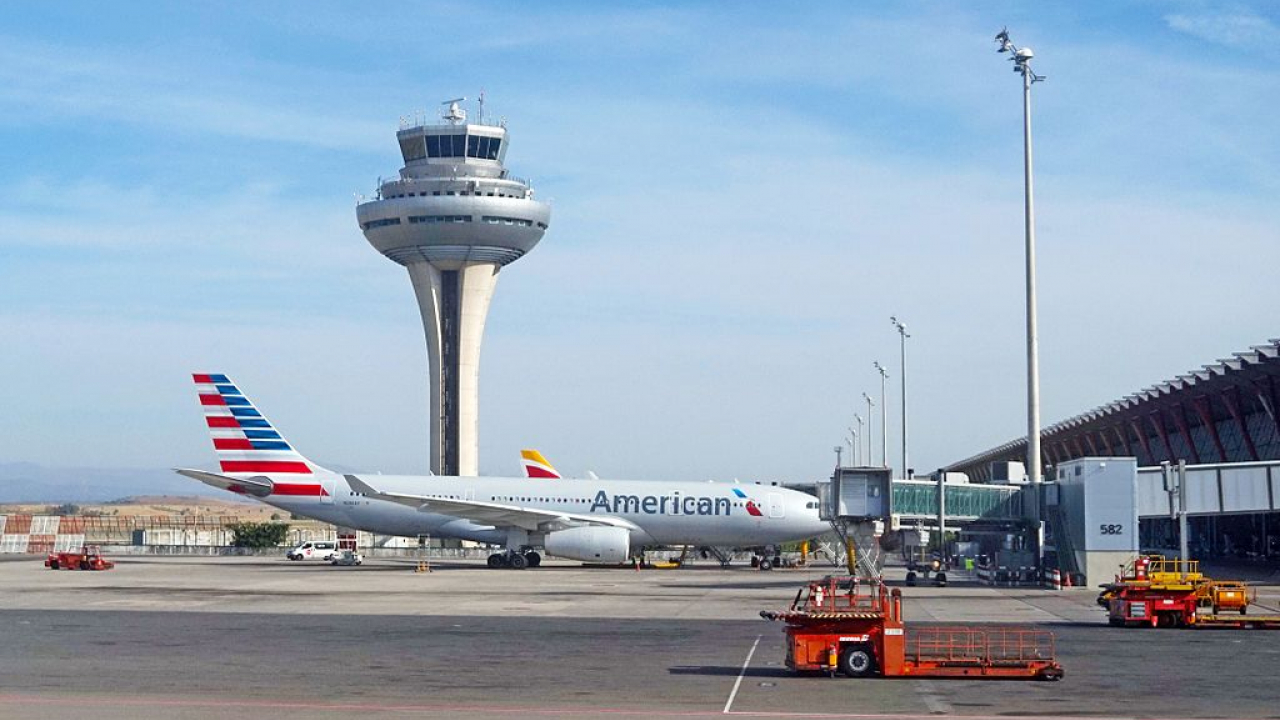 Madrid Airport   tower